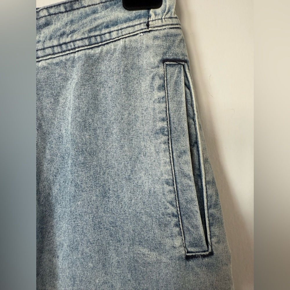 NWT EB Denim Utility Cargo Jeans in Rain Wash - Picture 7 of 14
